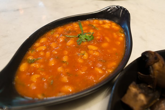 Dishoom London review masala beans gluten free