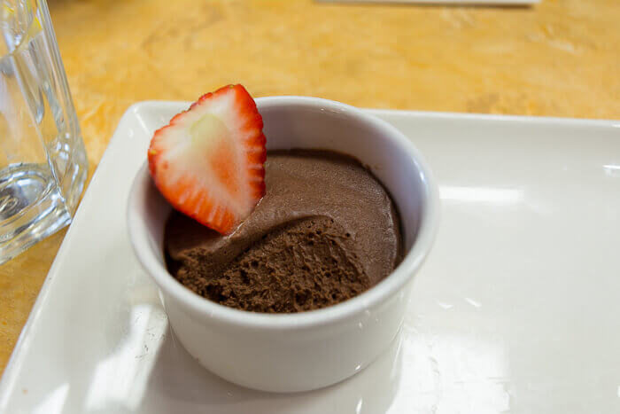 chocolate mousse cafe rouge review