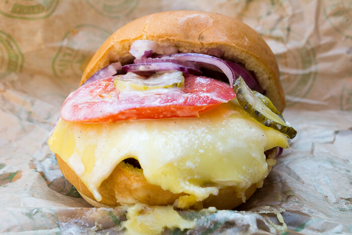 feisty falafel vegan burger Camden Market review